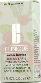 Clinique Even Better Evens and Corrects Makeup Foundation WN80 tawnied beige LSF15, 30ml