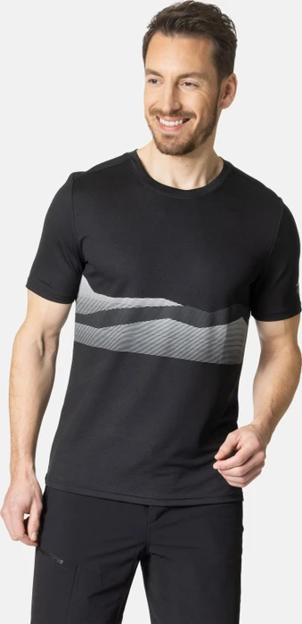 Odlo F-Dry Bergkamm-Print T-Shirt kurzarm (Herren)