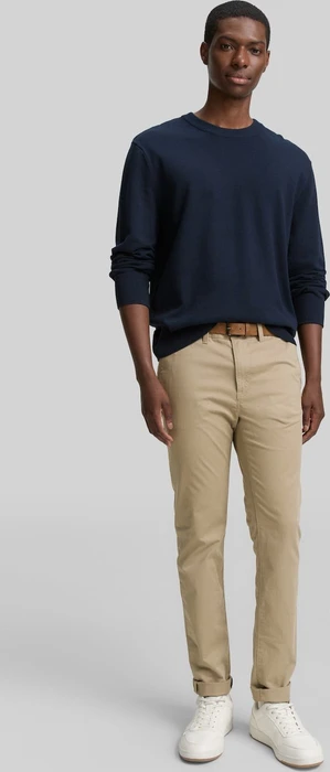 Tom Tailor Chino mit Gürtel Hose braun (Herren)