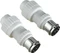 Hama F-Stecker für Schnellmontage, steckbar, 2 Stück Vorschaubild