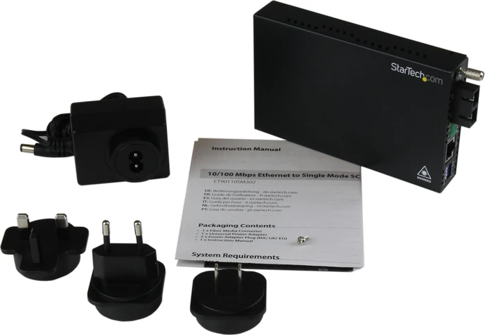 StarTech ET90110SM302, RJ-45, SC-Duplex SM 30km