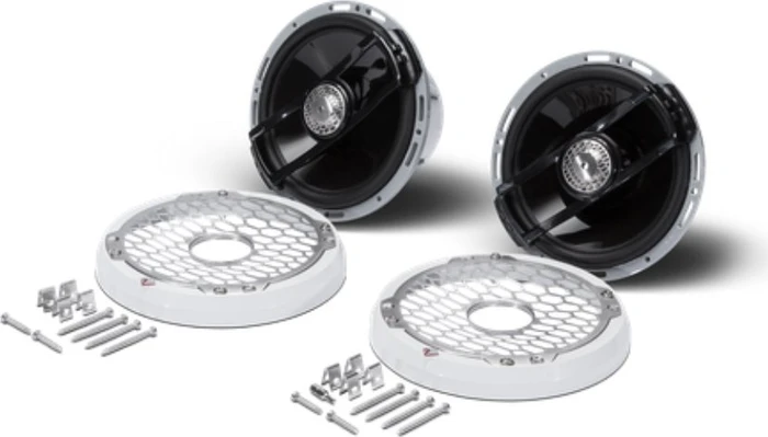 Rockford Fosgate Punch Marine 6.5" Full Range Speakers weiß
