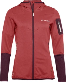 Vaude Monviso Fleece Hooded Funktionsjacke brick (Damen)