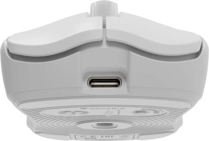 Genesis Zircon 500 Wireless Gaming Mouse weiß, USB/Bluetooth