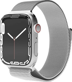 Vonmählen Milanaise Loop für Apple Watch 49mm silber