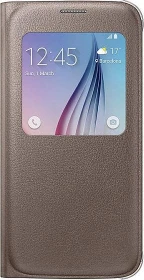 Samsung S-View Cover für Galaxy S6 gold