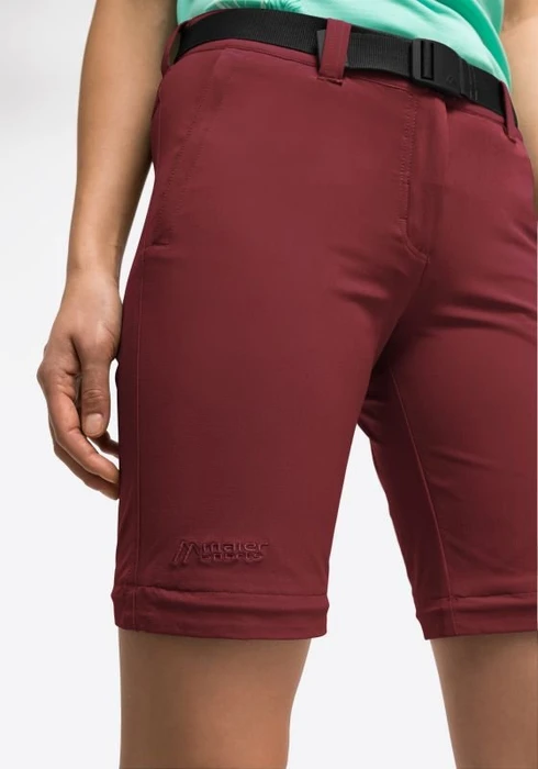 Maier Sports Nata 2 Zip-Off Hose lang sun dried tomato (Damen)