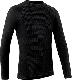 GripGrab Expert 2 Thermal Seamless Base Layer Kompressionsshirt langarm schwarz