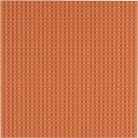 Open Bricks Stapelbare Bauplatte 32x32 Single Pack hellbraun