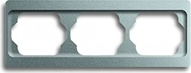 Busch-Jaeger Alpha exclusive Abdeckrahmen 3-fach Rahmen waagrecht, titan