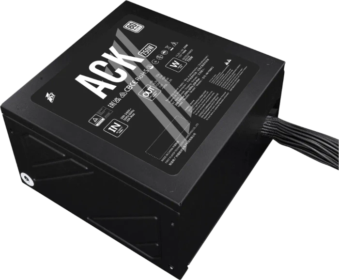 1st Player ACK Standard schwarz 750W, ATX 2.4