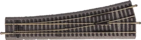 Piko - Spur H0 Gleis - Weiche mit Bettung, links WL