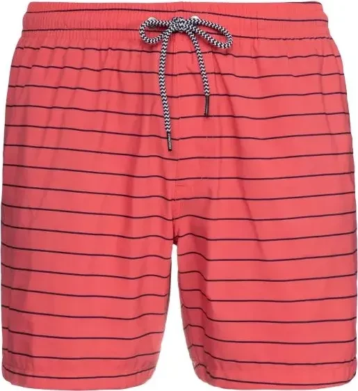 Protest Sharif Badeshorts deep coral (Herren)