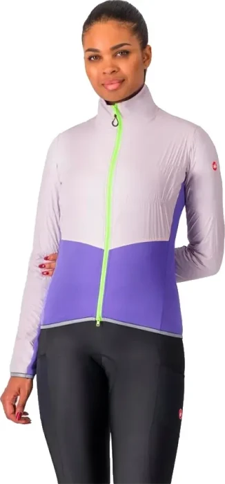 Castelli Unlimited Fahrradjacke powder rose/ultraviolet-electr (Damen)
