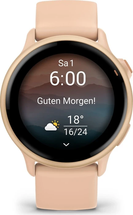 Garmin vivoactive 6 metallic pink dawn/pink dawn