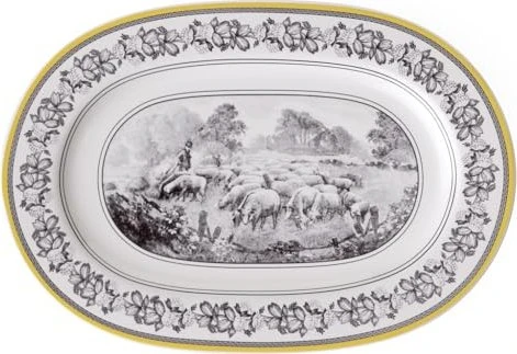 Villeroy & Boch Audun Ferme Servierplatte oval 34cm