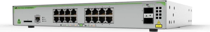Allied Telesis CentreCOM GS970M Desktop Gigabit Managed Switch, 16x RJ-45, 2x SFP