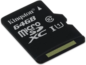 Kingston 64GB, UHS-I, Class 10