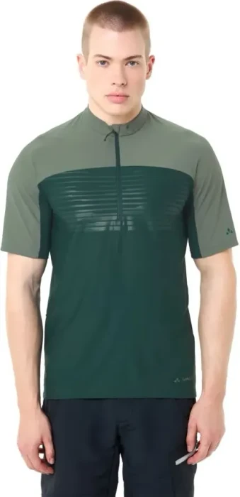 Vaude Qimsa Pro HZ Trikot kurzarm deep pond (Herren)