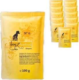 Dogz finefood No. 6 Känguru, 1.20kg (12x 100g)