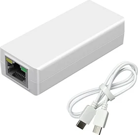 Procet PoE auf USB-C PoE-Adapter, LAN-Adapter, 10W, RJ-45, USB-C 2.0 [Buchse]
