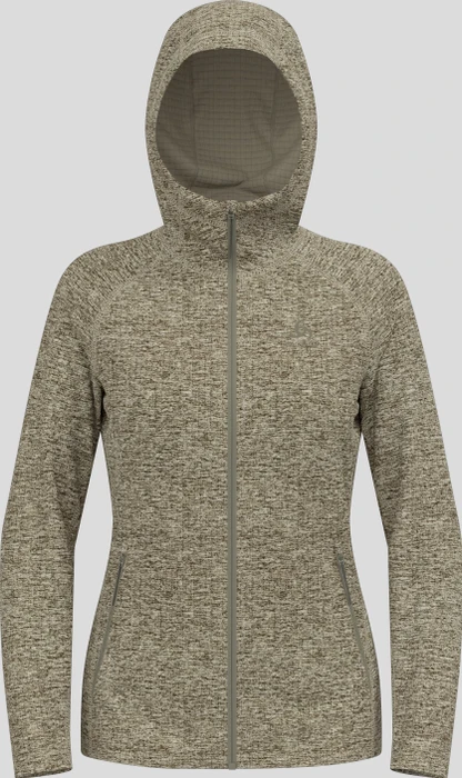 Odlo Tencia Hoody Jacke vetiver melange (Damen)