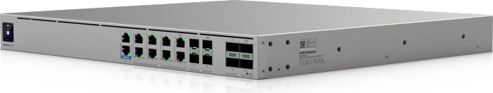 Ubiquiti UniFi Enterprise Firewall Core Rackmount 10G Router, 10x RJ-45, 4x QSFP28, 4x SFP28