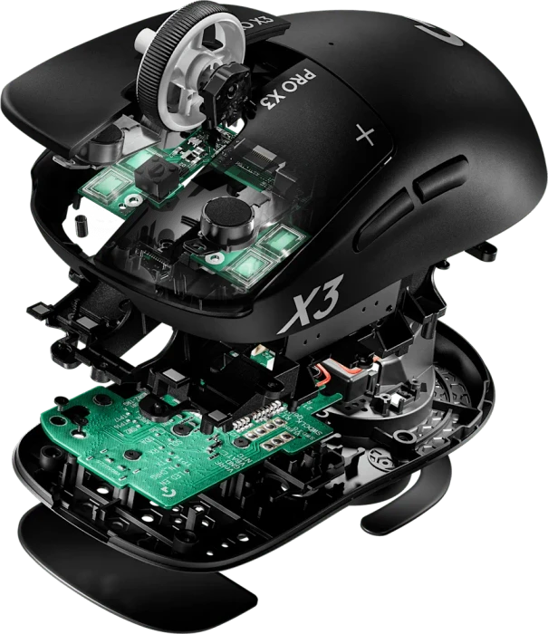 Logitech G Pro X3 Superstrike Lightspeed, Midnight Black, USB
