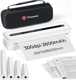 Phomemo M832 portabler Drucker A4, weiß