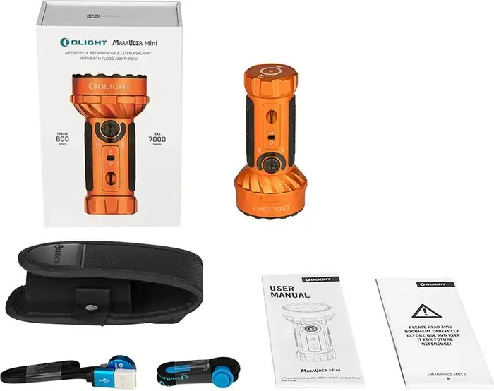OLight Marauder Mini Taschenlampe orange