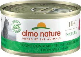 almo nature HFC Natural Cats 70 I, Thunfisch mit Mais, 1.68kg (24x 70g)