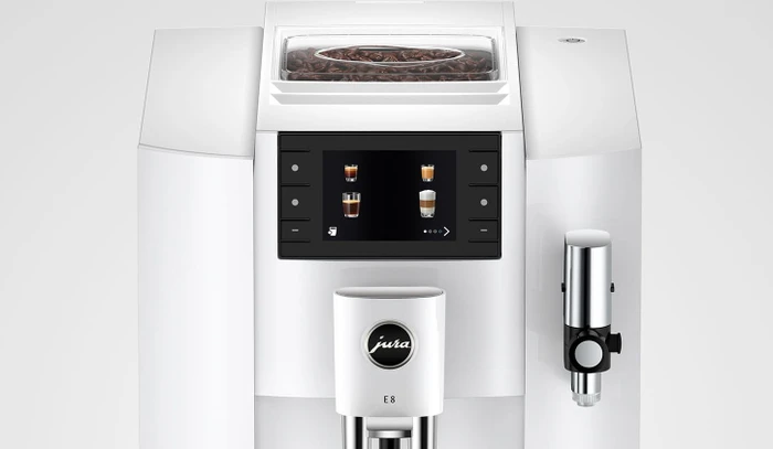 Jura E8 EC piano white