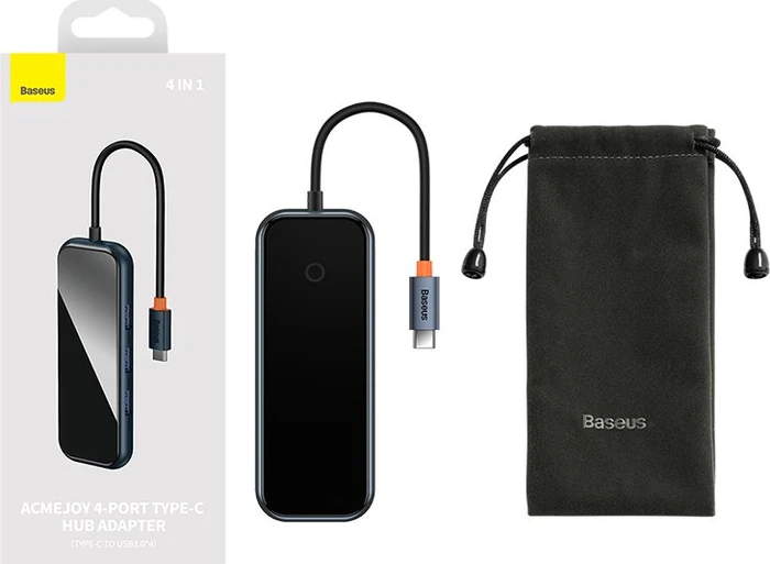 Baseus AcmeJoy 5-in-1 Hub, USB-C 3.0 [Stecker]