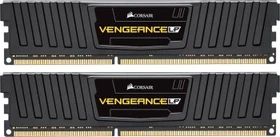 Corsair Vengeance LP schwarz UDIMM 16GB Kit, DDR3L-1600, CL9-9-9-24 (CML16GX3M2C1600C9)