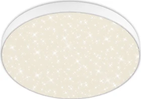 Briloner Flame Star Sternenhimmel LED Deckenleuchte 24.5W 38.7cm weiß