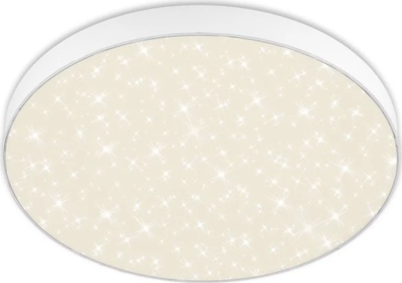 Briloner Flame Star Sternenhimmel LED Deckenleuchte 24.5W 38.7cm weiß
