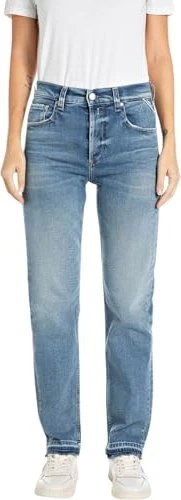 Replay Maijke Straight Fit Jeans medium blue (Damen)