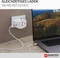 Skross World Travel Adapter MUV USB AC65PD, 1x USB-A, 1x USB-C, mit USB-C Kabel, weiß Vorschaubild