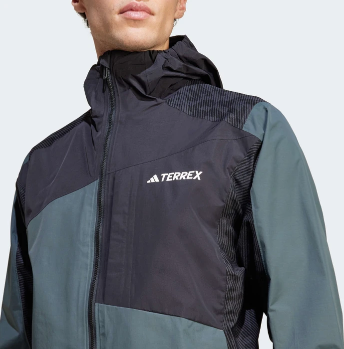adidas Terrex Xperior Hybrid Rain.RDY Funktionsjacke legend ivy/black (Herren)