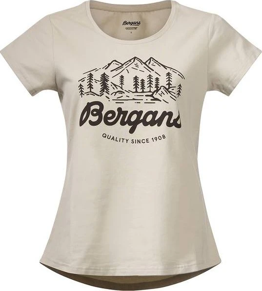 Bergans Classic V2 Tee T-Shirt kurzarm chalk sand (Damen)