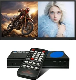 OREI 4K HDMI Multi Viewer 2 in 1 Out Switcher