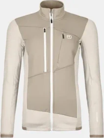Ortovox Fleece Grid Funktionsjacke white chalk (Damen)