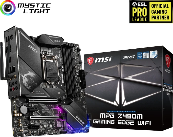 MSI MPG Z490M Gaming Edge WiFi (Intel 1200)