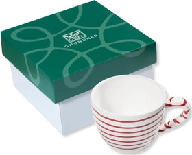 Gmundner Keramik Rotgeflammt Teetasse Maxima im Karton 400ml