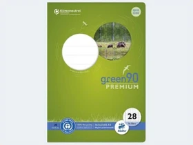 Staufen green Schulheft, A5, Lineatur 28, 16 Blatt