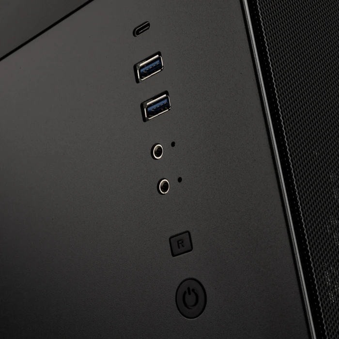 BitFenix Prodigy M 2022 ARGB, schwarz, Glasfenster