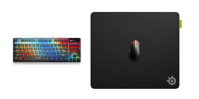 SteelSeries QcK Performance Control Large, 490x420mm, schwarz