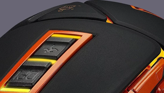 Canyon Hazard Gaming Mouse schwarz/orange, USB
