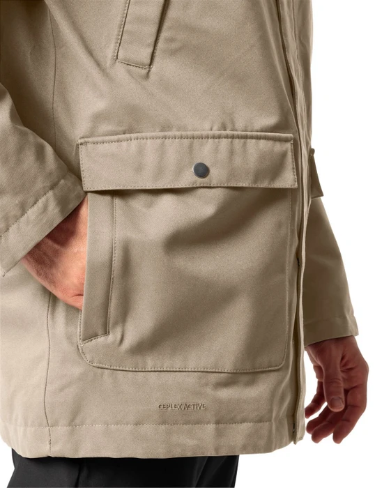 Vaude Manukau II Funktionsmantel linen (Herren)