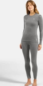 Odlo Natural Merino 200 Set grey melange (Damen)